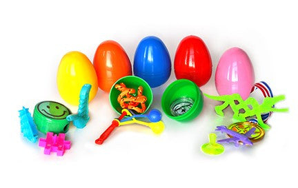 (2 Items) 2 Toy Filled Eggs - (1000) pcs