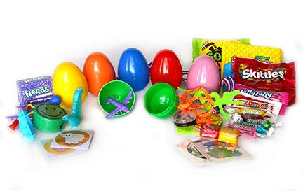 (2 items) 1 Candy & 1 Toy filled Eggs - (1000) pcs