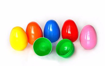 Unfilled Plastic Easter Eggs - 500 Count
